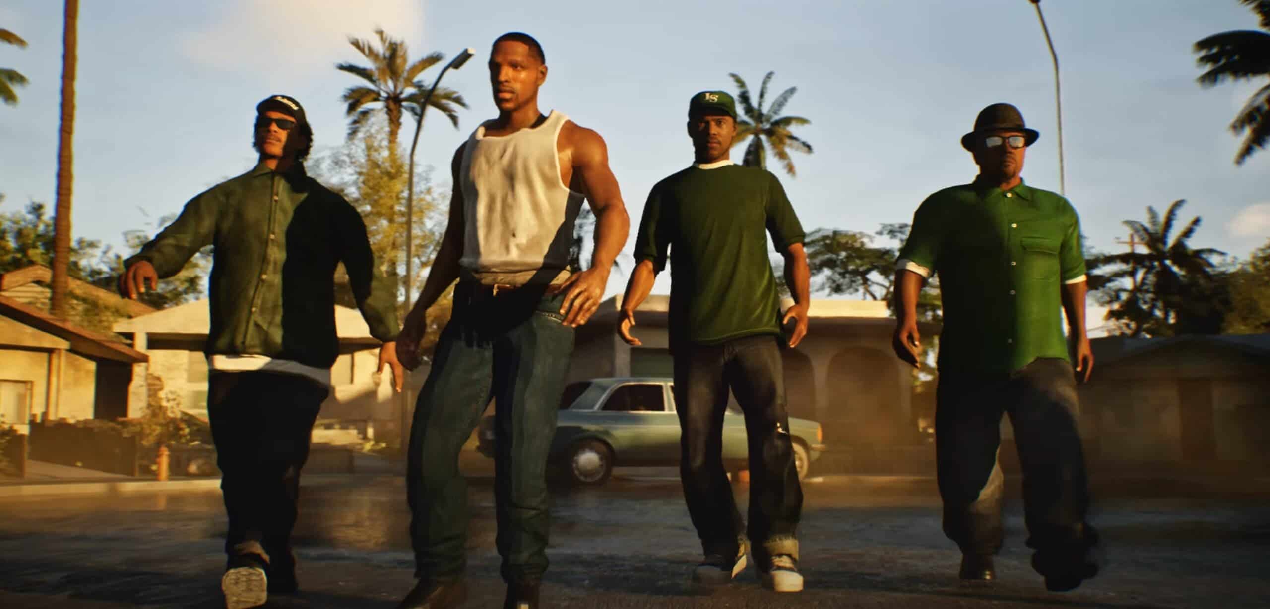 Watch How Good Grand Theft Auto: San Andreas Look in This Unreal Engine 5 Remake