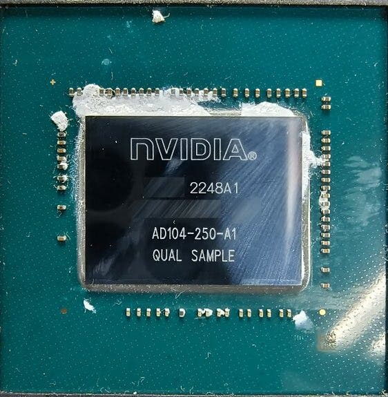 Nvidia RTX 4070 Chip