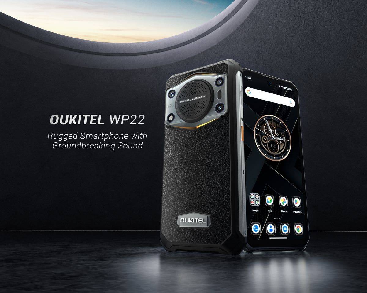 OUKITEL Latest Release: WP22 Rugged Smartphone with the World's Loudest and  Clearest Speaker 