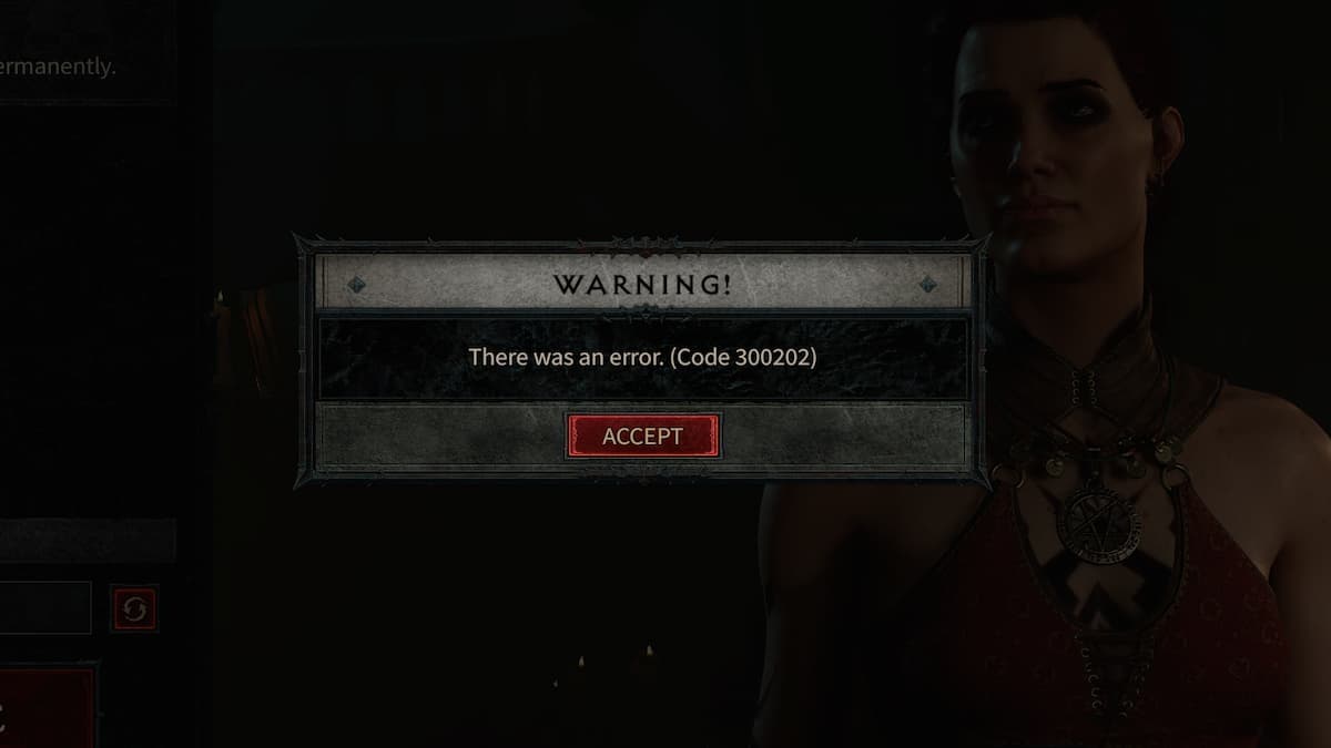 Diablo IV beta error