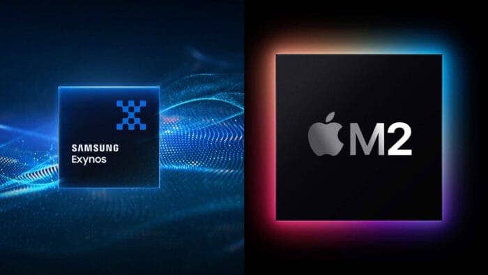 Exynos 2400 vs Apple M2