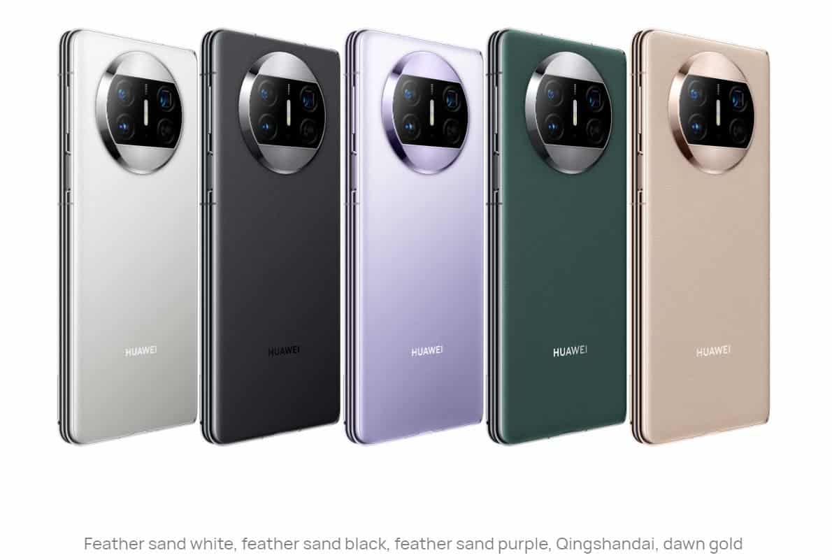 Huawei Mate X3 Color Options