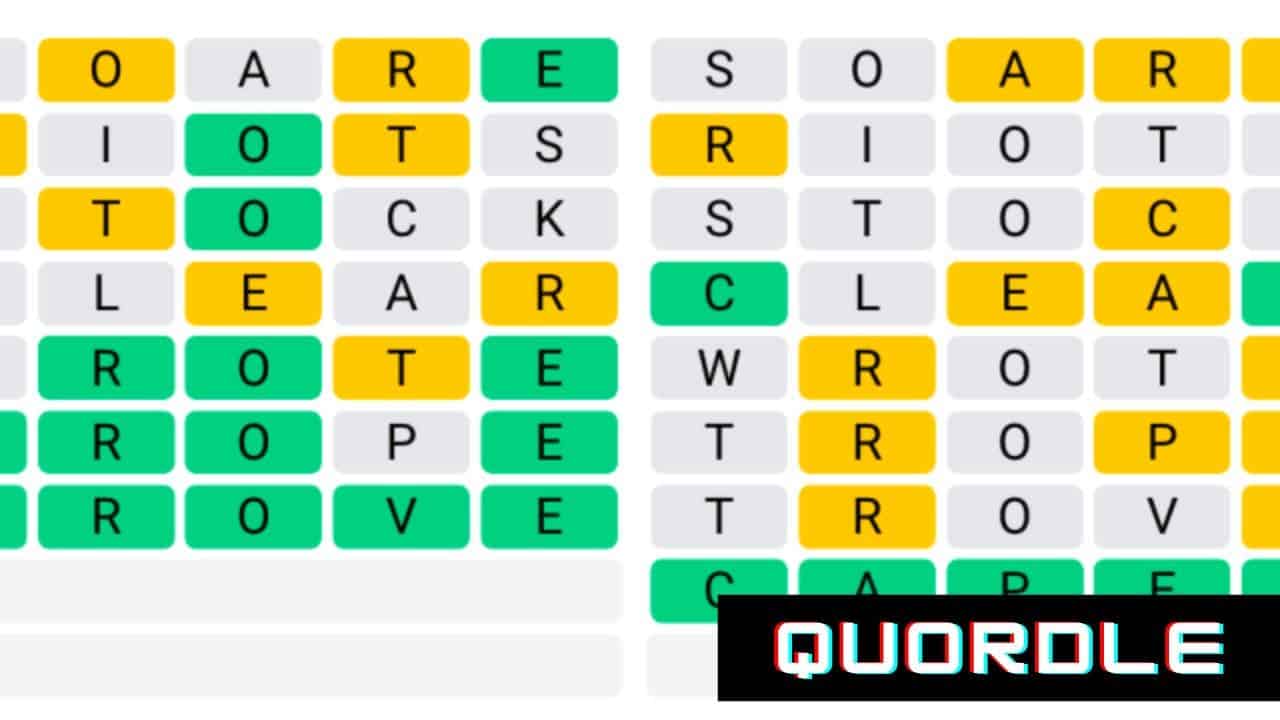 Quordle Wordle Alternative Game