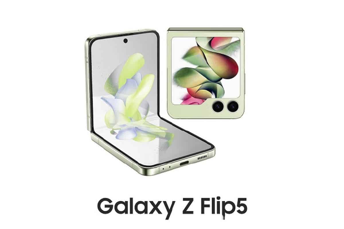 Galaxy Z Flip5's external display design confirmed by protective glass
