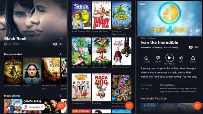 best free movies streaming apps for iphone