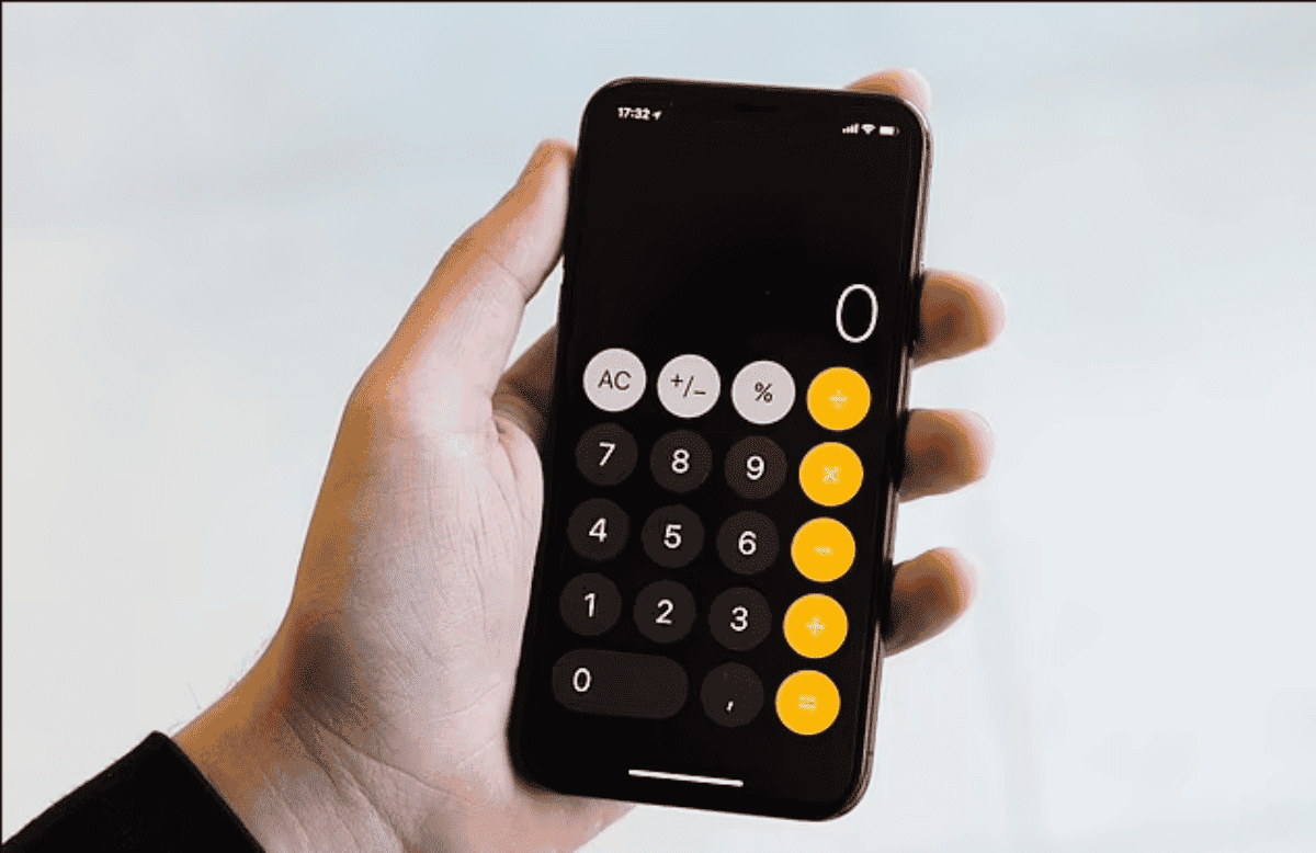iphone calculator feature