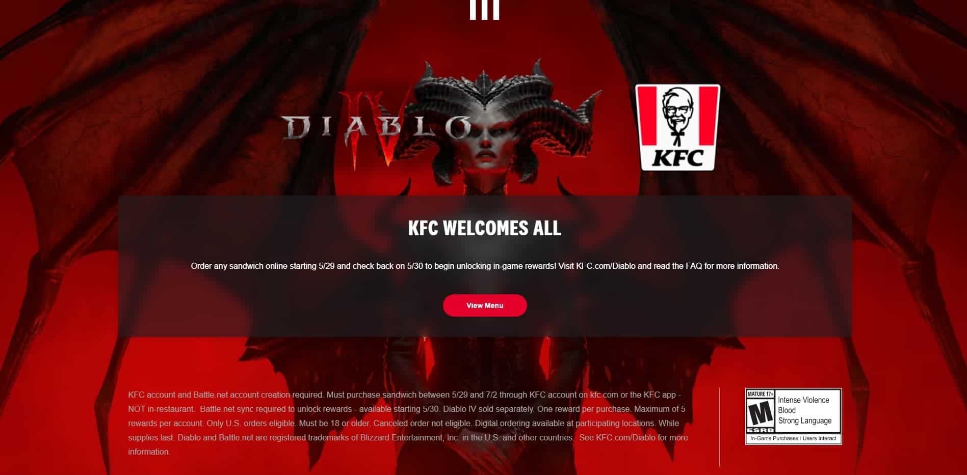 Diablo 4 KFC
