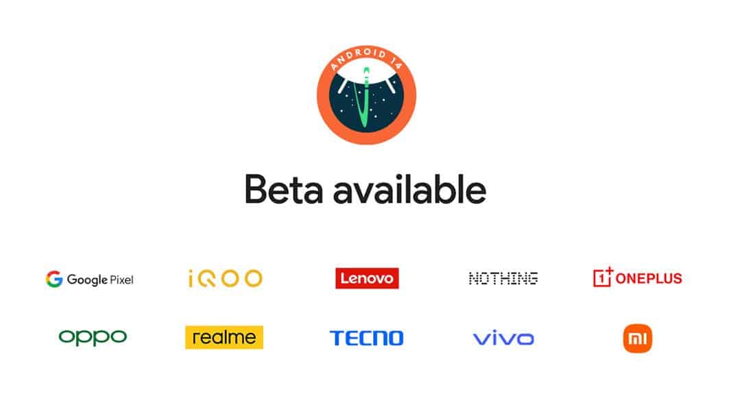 Android 14 Beta availability