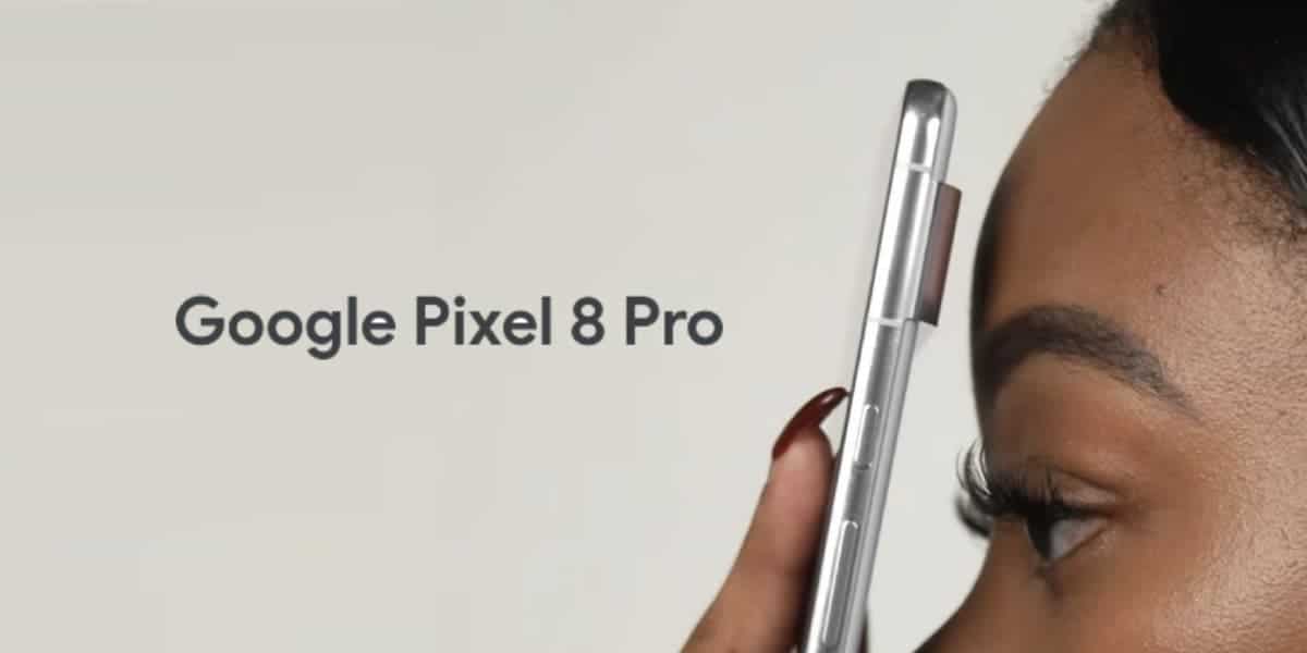 Google Pixel 8 Pro's hands-on video reveals a built-in thermometer