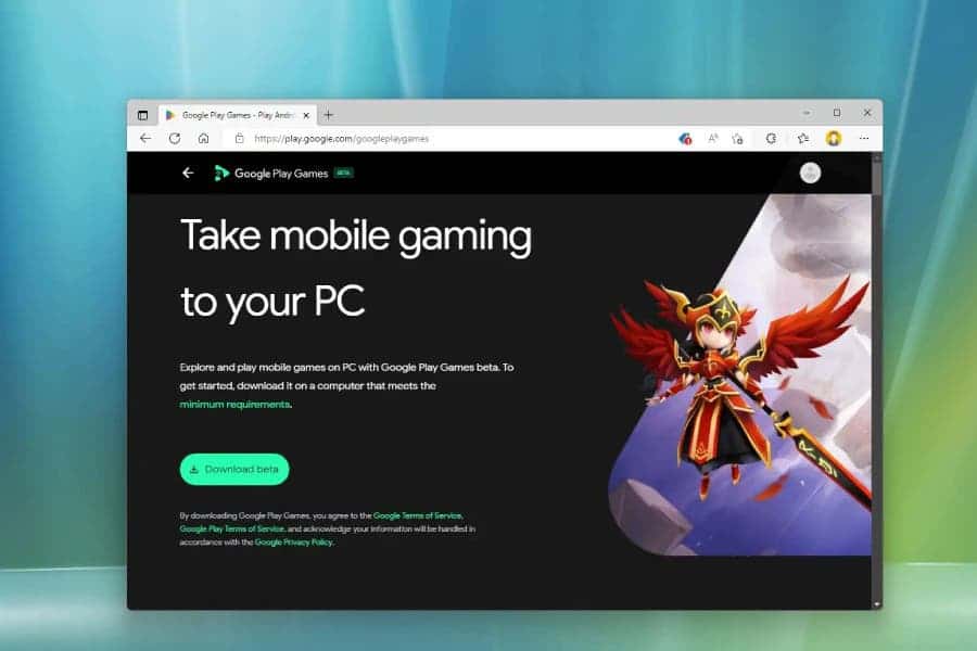 Google expands the availability of Play Games for PC to Europe