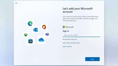 Install Windows 11 without a Microsoft account