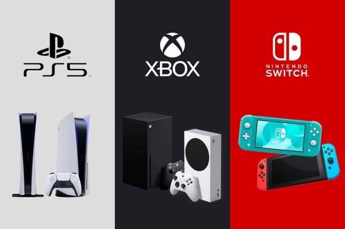 Consolas PS5, Switch, Xbox Series X