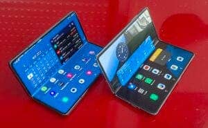 Half-folded phones