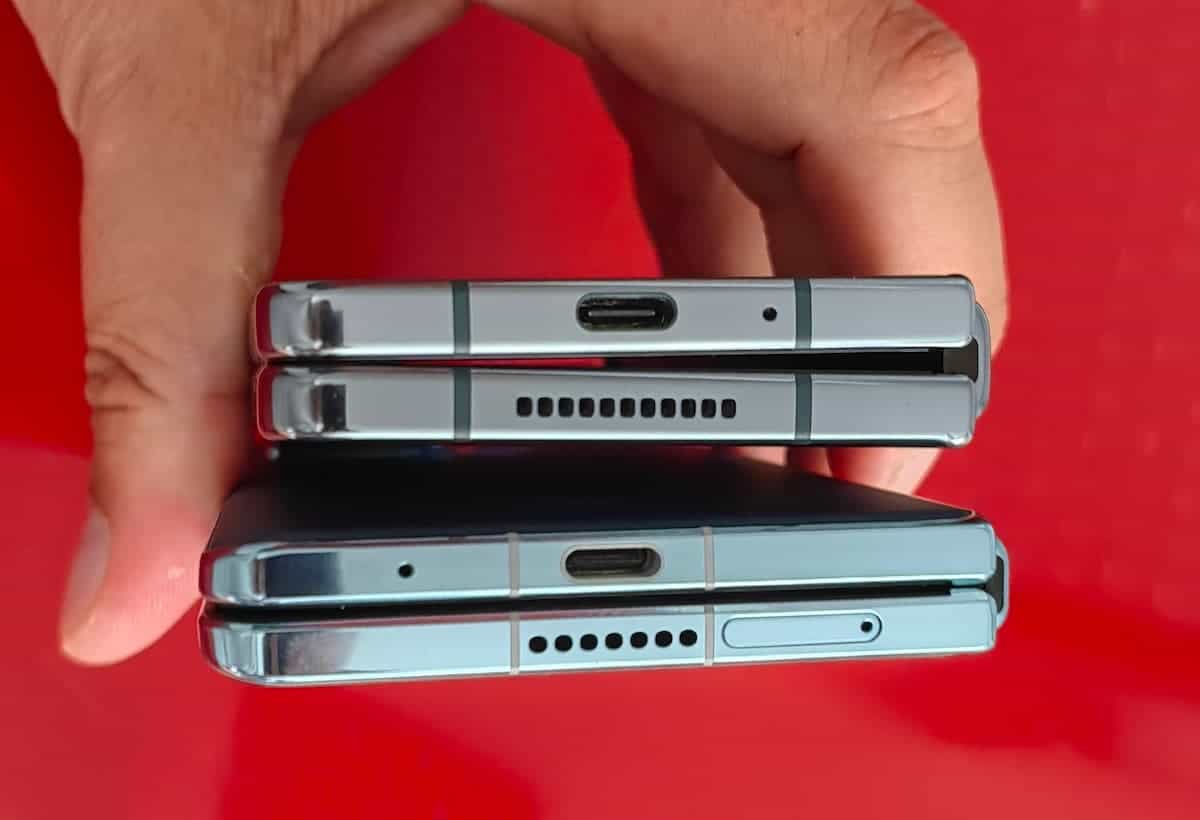 Honor Magic Vs Comparison with Samsung Galaxy Z Fold 4 - The Hinge