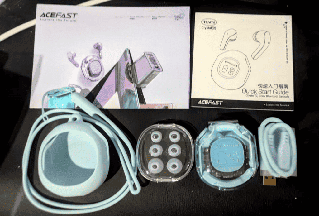 Acefast Crystal (2) Earbuds T8