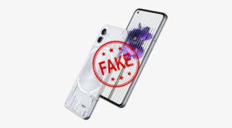 Nothing Phone (2) render fake