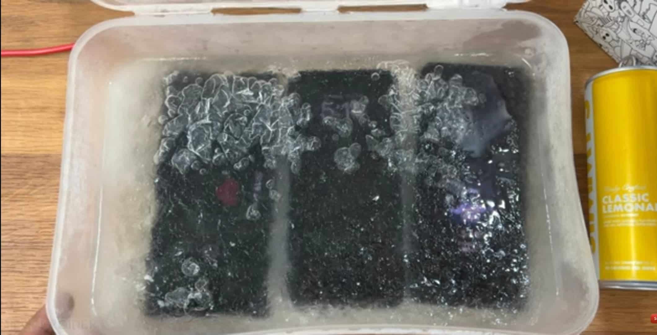 Water Freeze Test