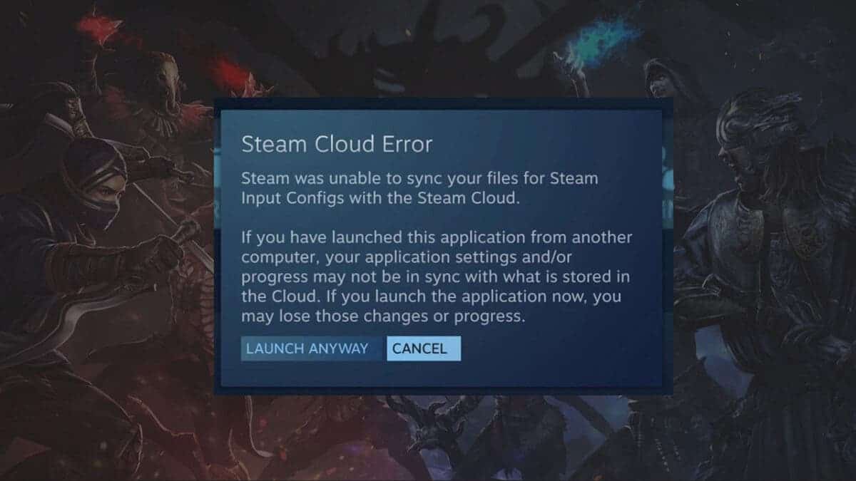 Steam не удалось синхронизировать облачные данные (117) фото
