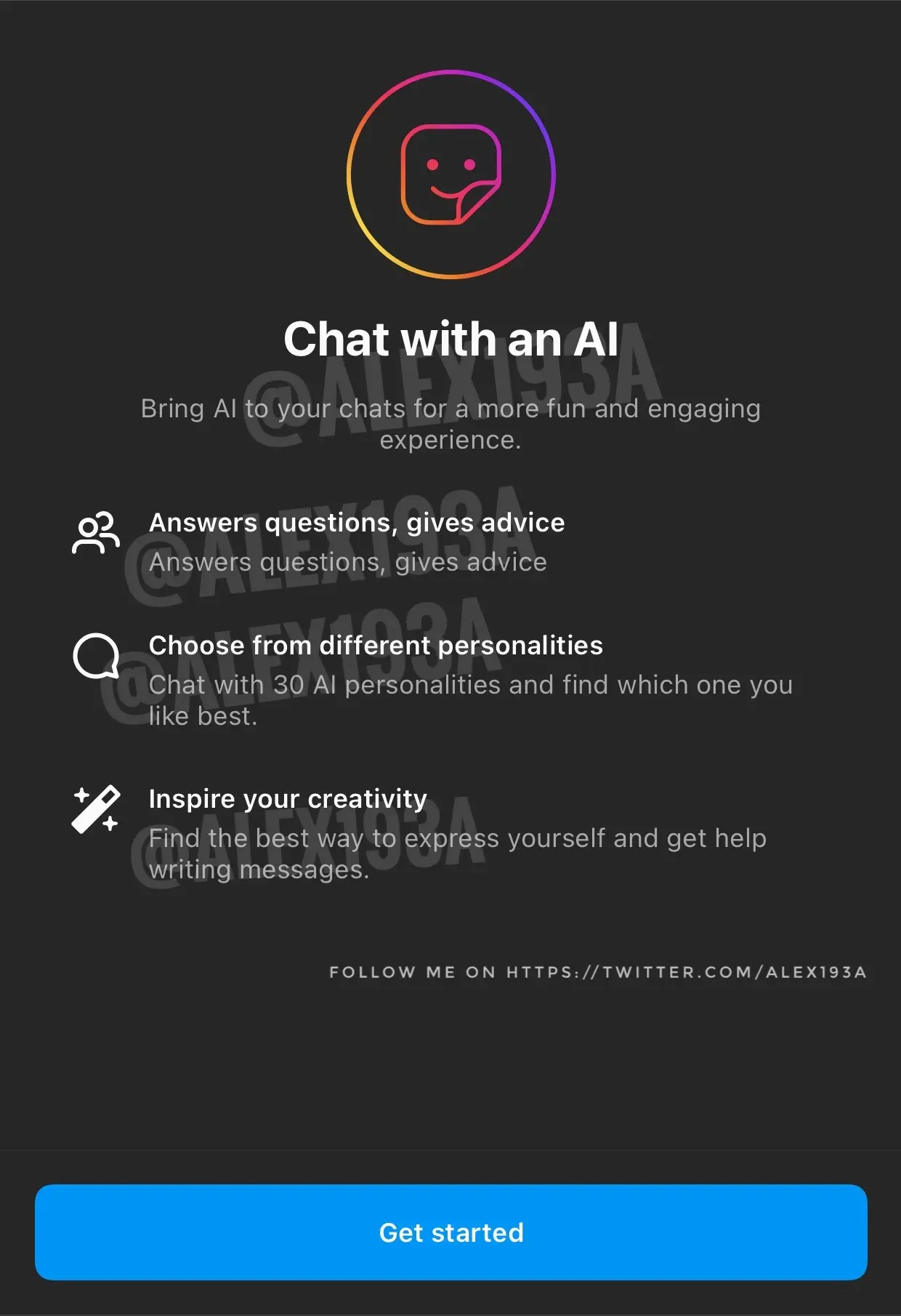 Chatbot de IA de Instagram
