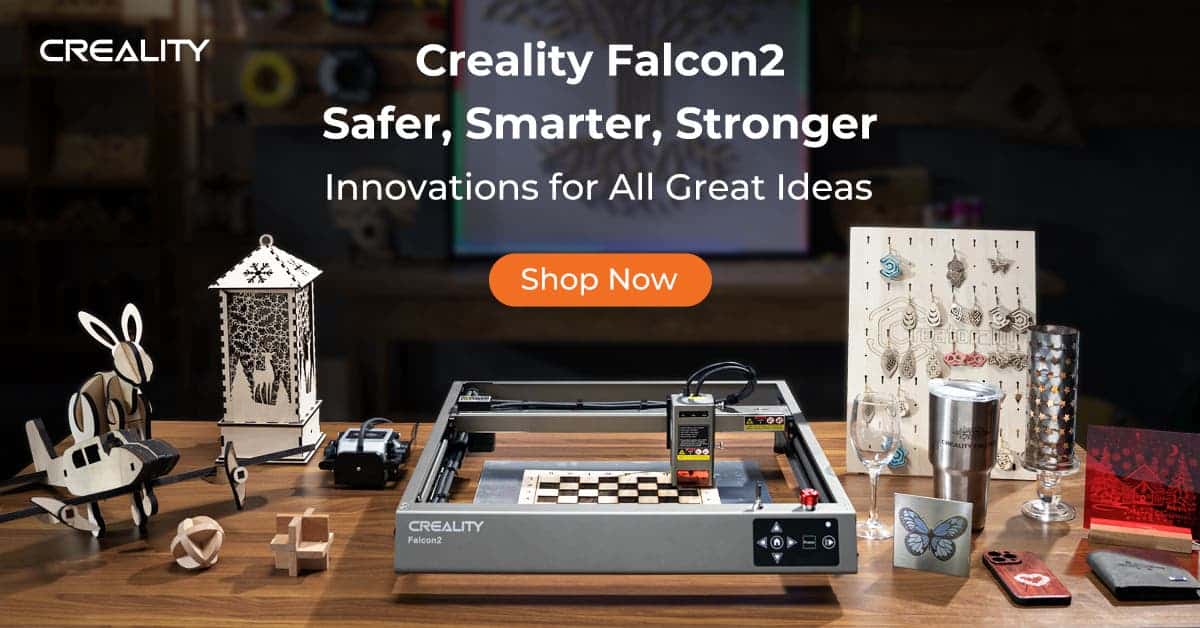 Creality launches CR-Laser Falcon engraver and cutter - technical