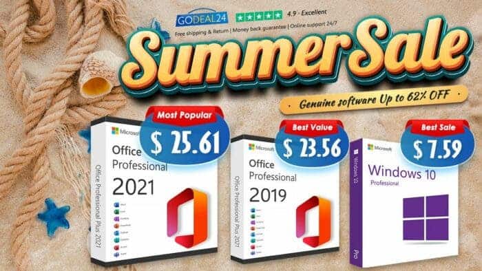 Godeal24 summer sales
