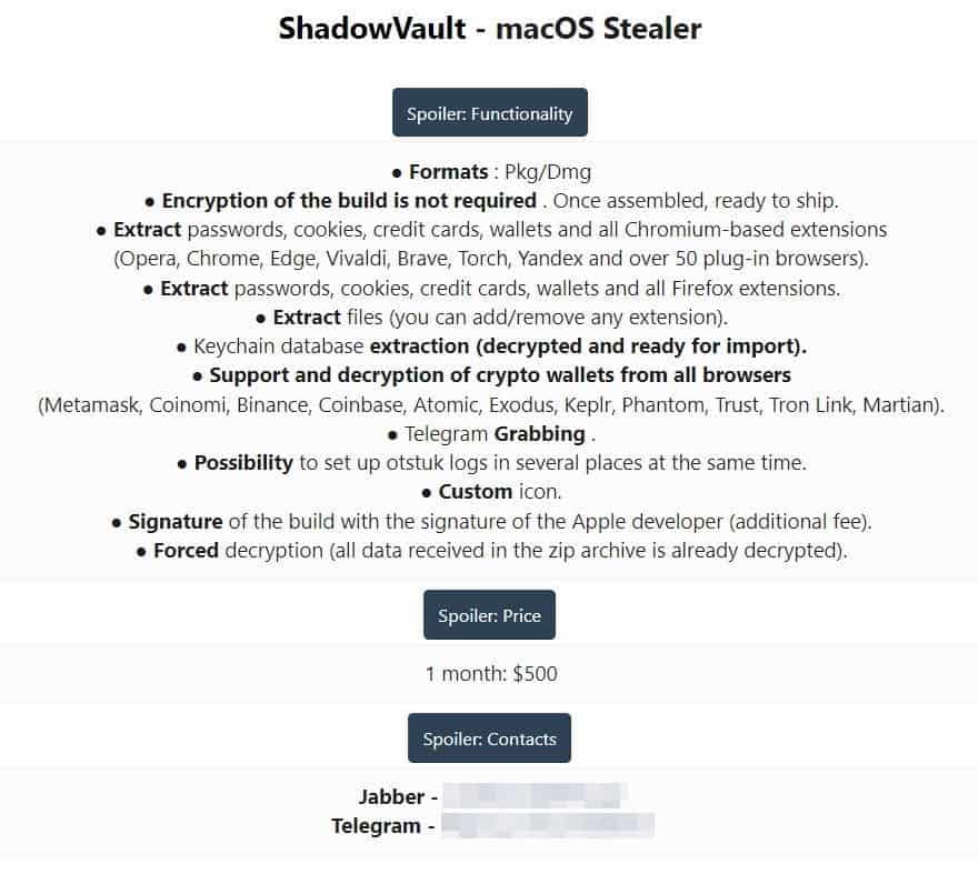 ShadowVault Malware