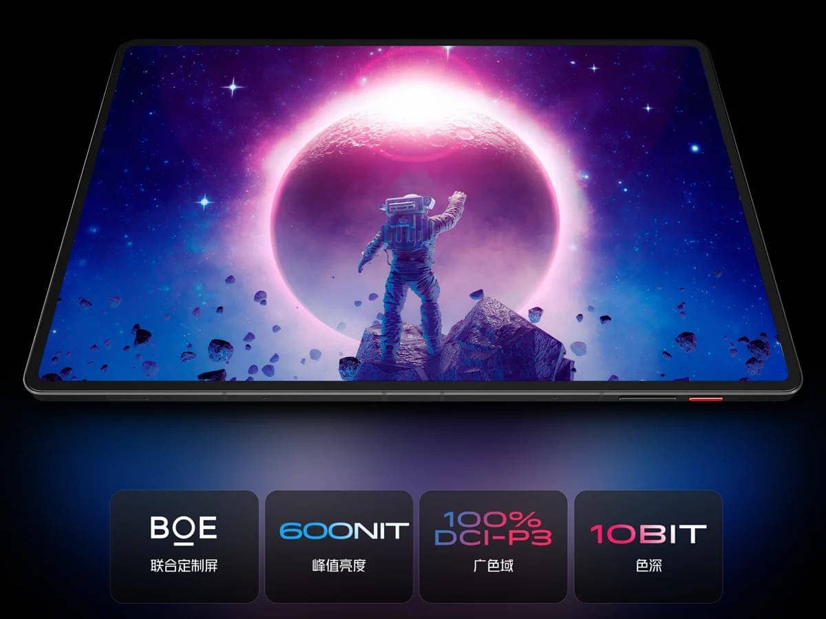 Display Specs of Red Magic Gaming Tablet