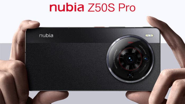 Nubia Z50S Pro: Official Images, Specs, and AnTuTu Scores Revealed