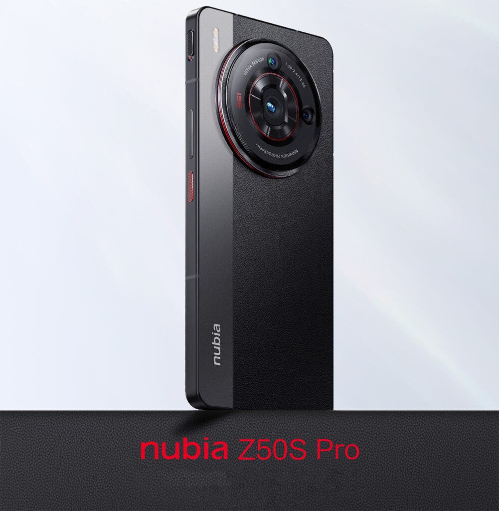 Nubia Z50S Pro: Official Images, Specs, and AnTuTu Scores Revealed