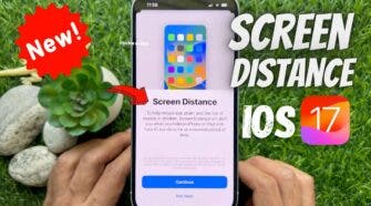 iOS 17 Screen Distance