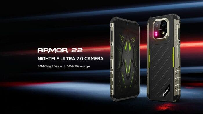 Ulefone Announces the Armor 22 with NightElf Ultra 2.0 Camera