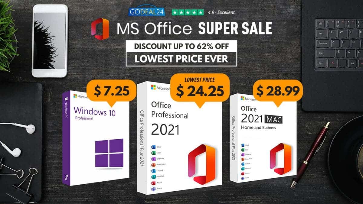 GoDeal24 Double 11 Sale: Limited-time cheap Microsoft Office 2021