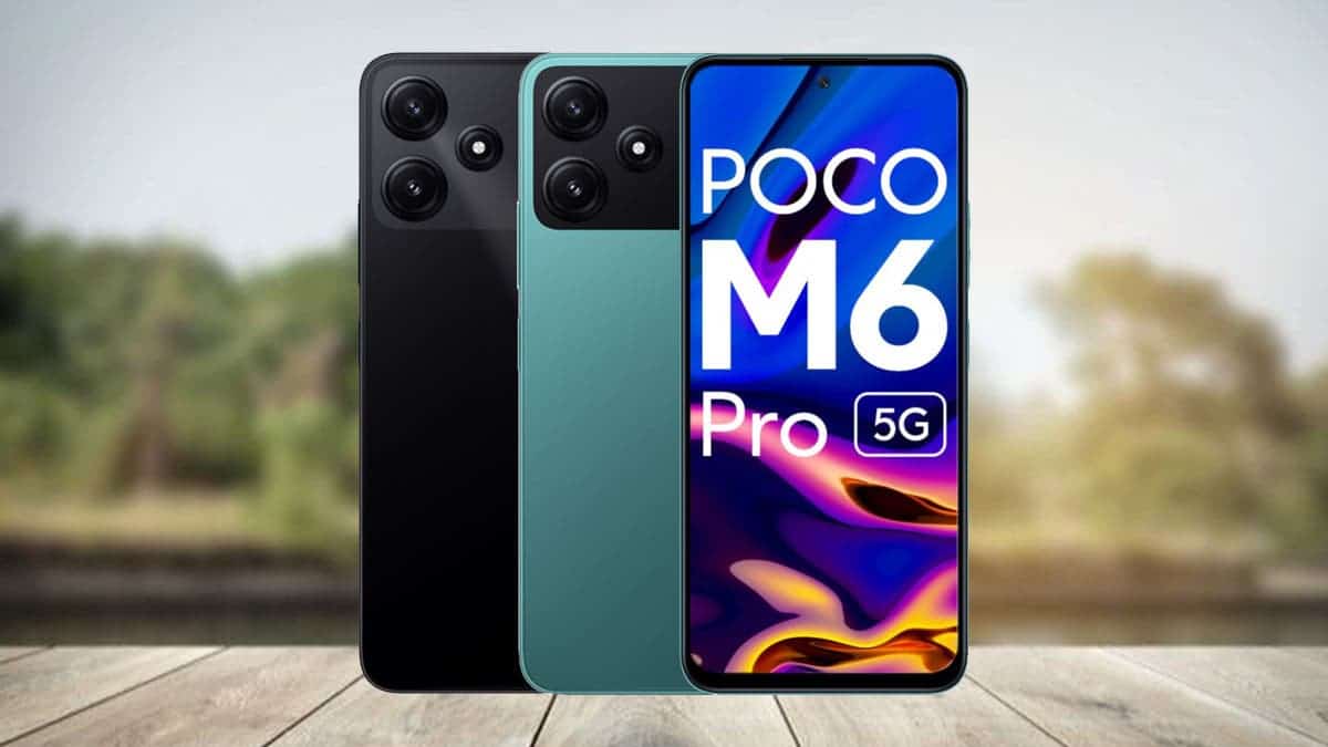 POCO M6 Pro 5G, 6GB RAM, 128GB ROM, Forest Green, Smartphone
