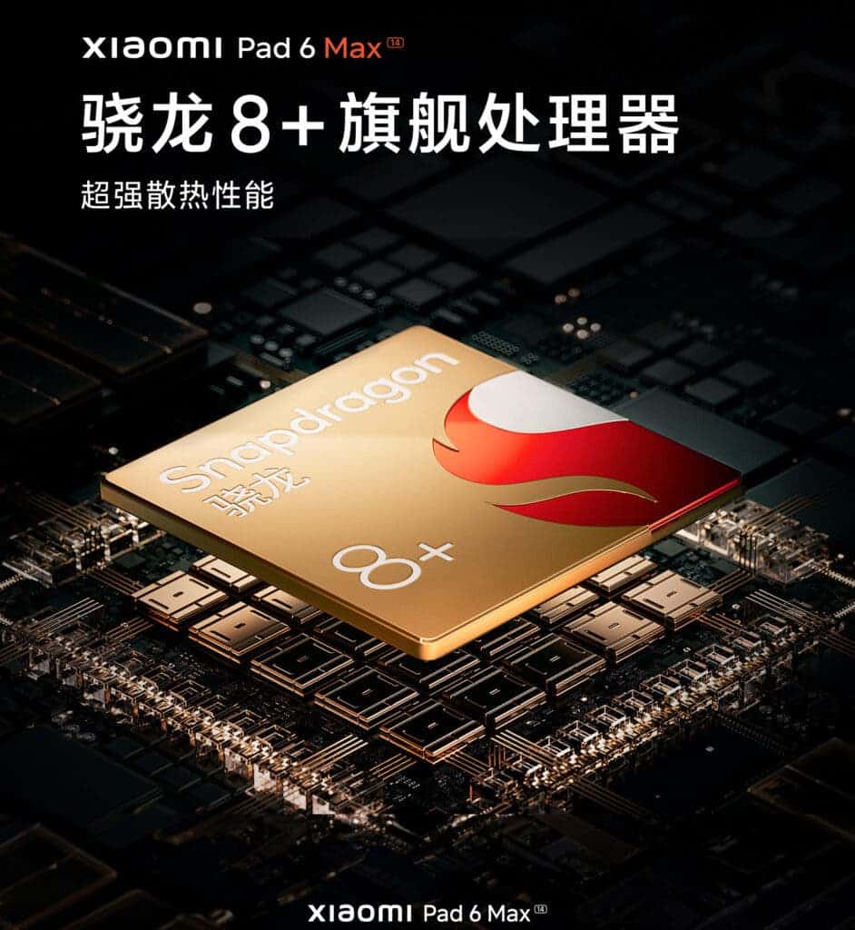 SoC of Xiaomi Pad 6 Max