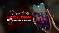 How to unlock an iPhone without a password or face id