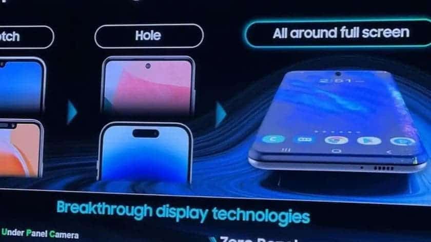 Samsung Borderless Screen