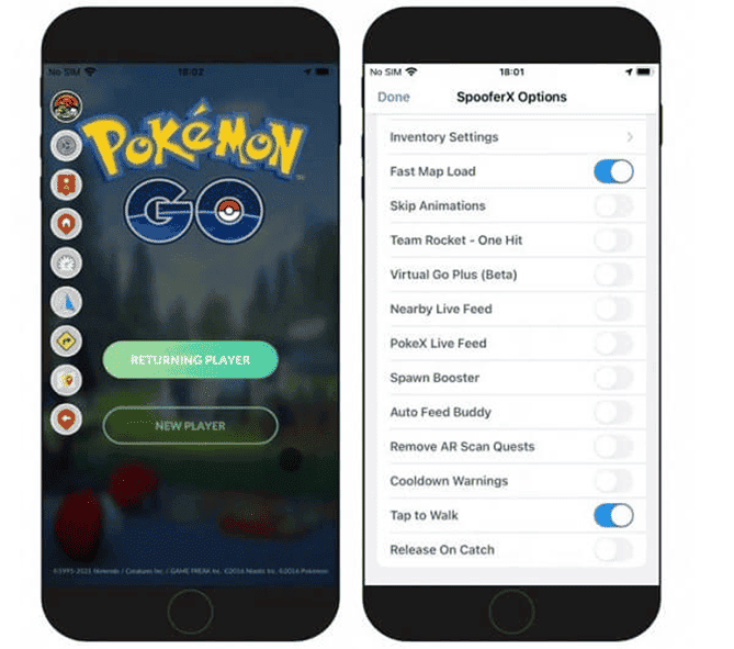 Major 7 Pokémon Go Spoofing Apps on iPhone and Android