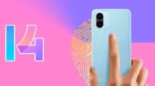 Xiaomi phone fingerprint sensor