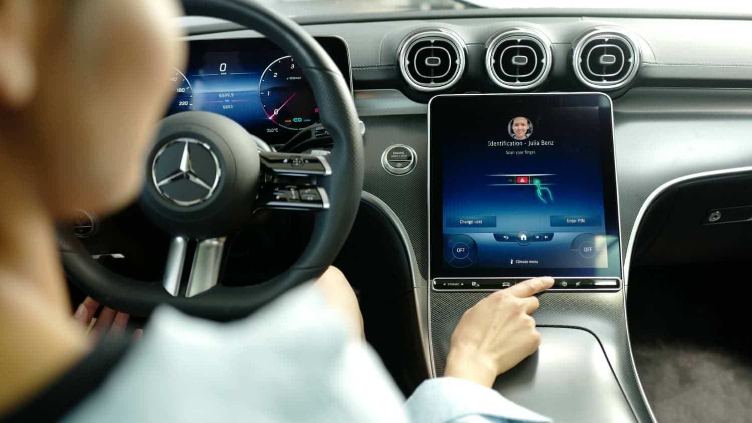 Mercedes Benz In car payment system