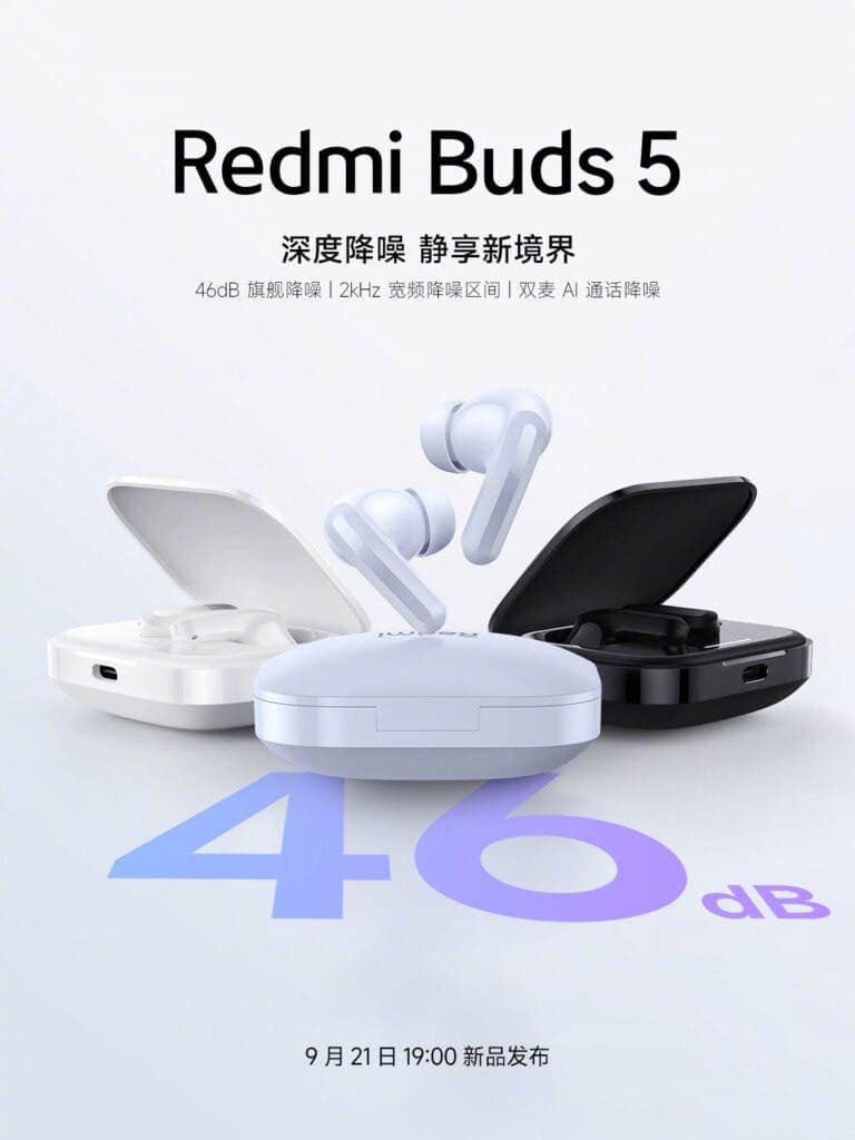 Redmi Buds 5 Announcement