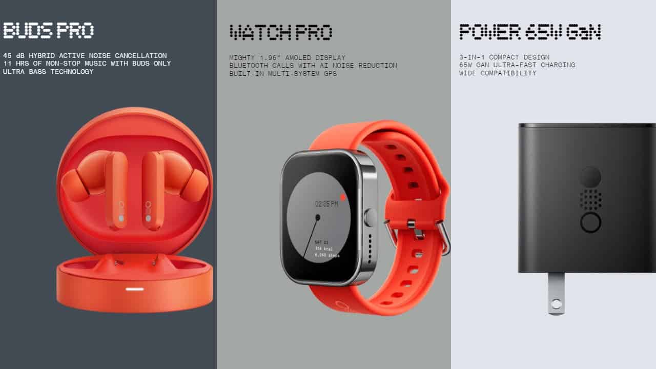 Nothing CMF Watch Pro Bluetooth 1.96 Display Smartwatch