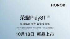 Honor Play 8T Poster