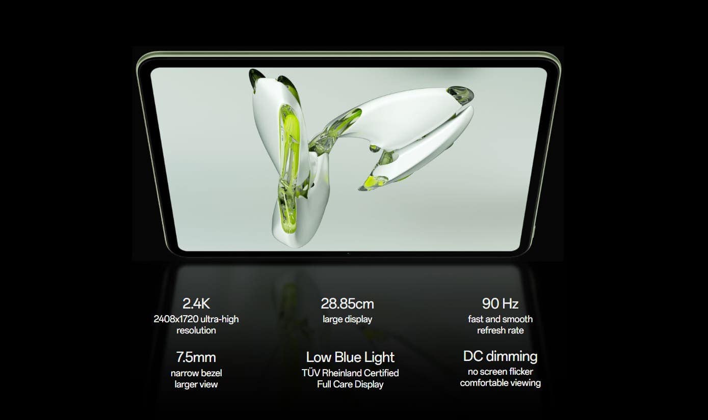 OnePlus Pad Specs
