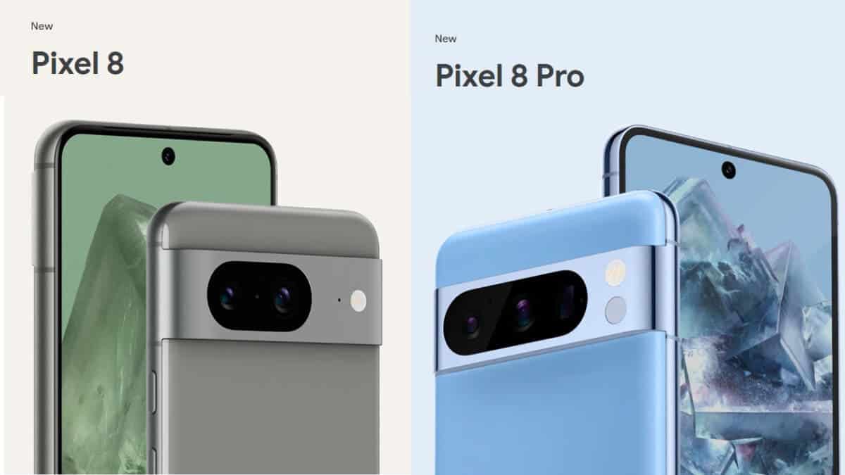 Передайте привет Google Pixel 8 и Pixel 8 Pro