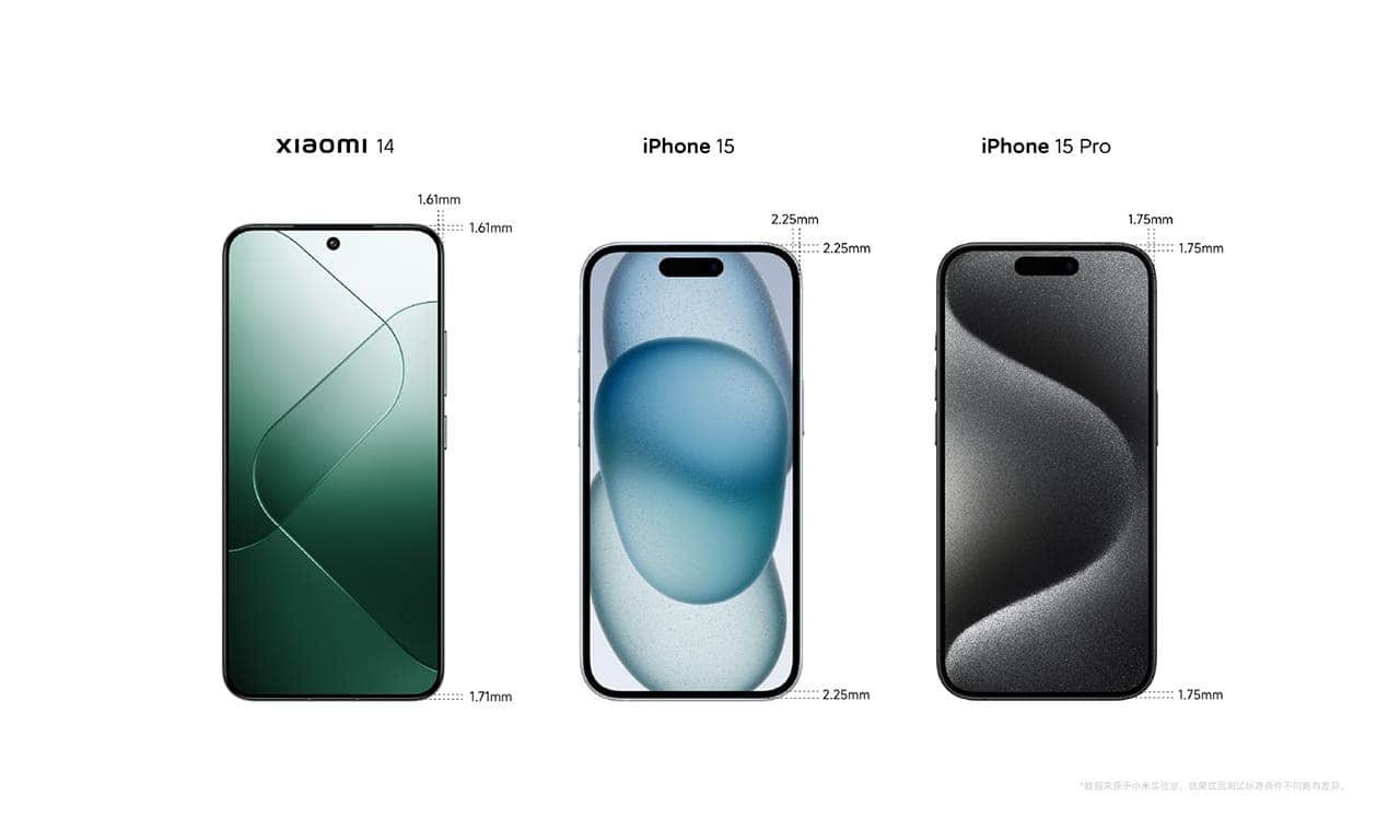 Xiaomi 14 vs iPhone 15 Series