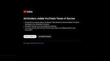 YouTube Ad blocking