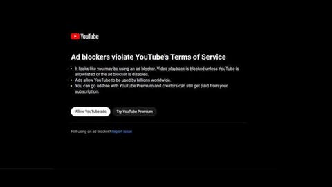 YouTube Ad blocking