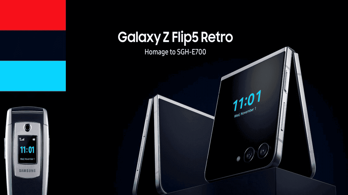 Meet The Samsung Galaxy Z Flip5 Retro Edition 