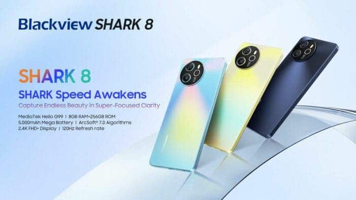 Blackview has Launched the First SHARK Series Model — Blackview SHARK 8! 