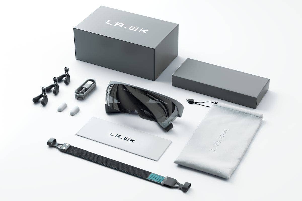Futuristic LAWK ONE AR glasses are in the final stretch of its Kickstarter campaign